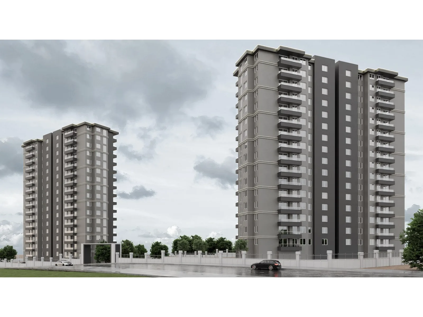 Kayalar Point, Etimesgut — dış cephe görselleştirmesi · 4. görsel