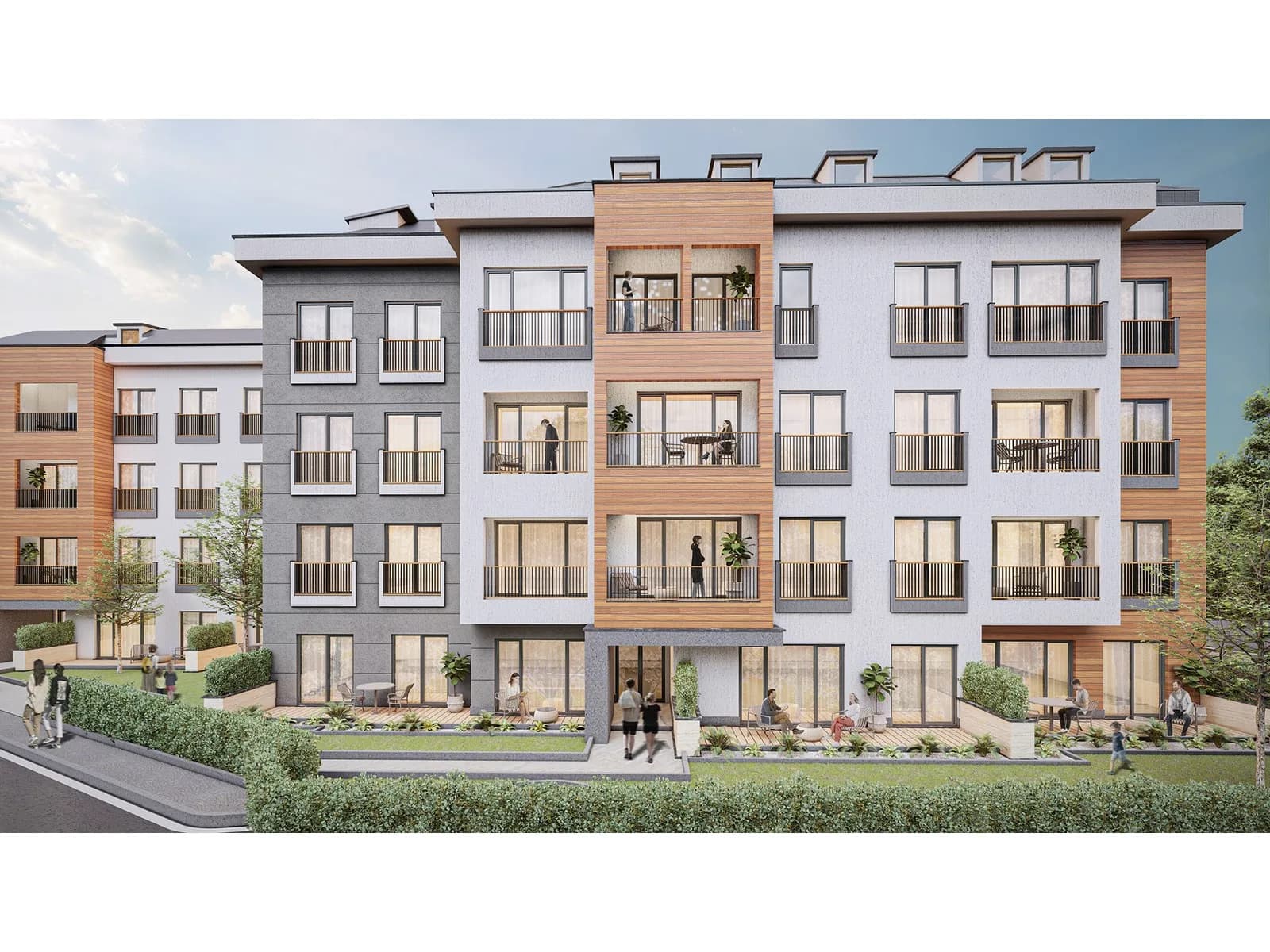 Kemercity Bolluca, Arnavutköy — dış cephe görselleştirmesi · 3. görsel