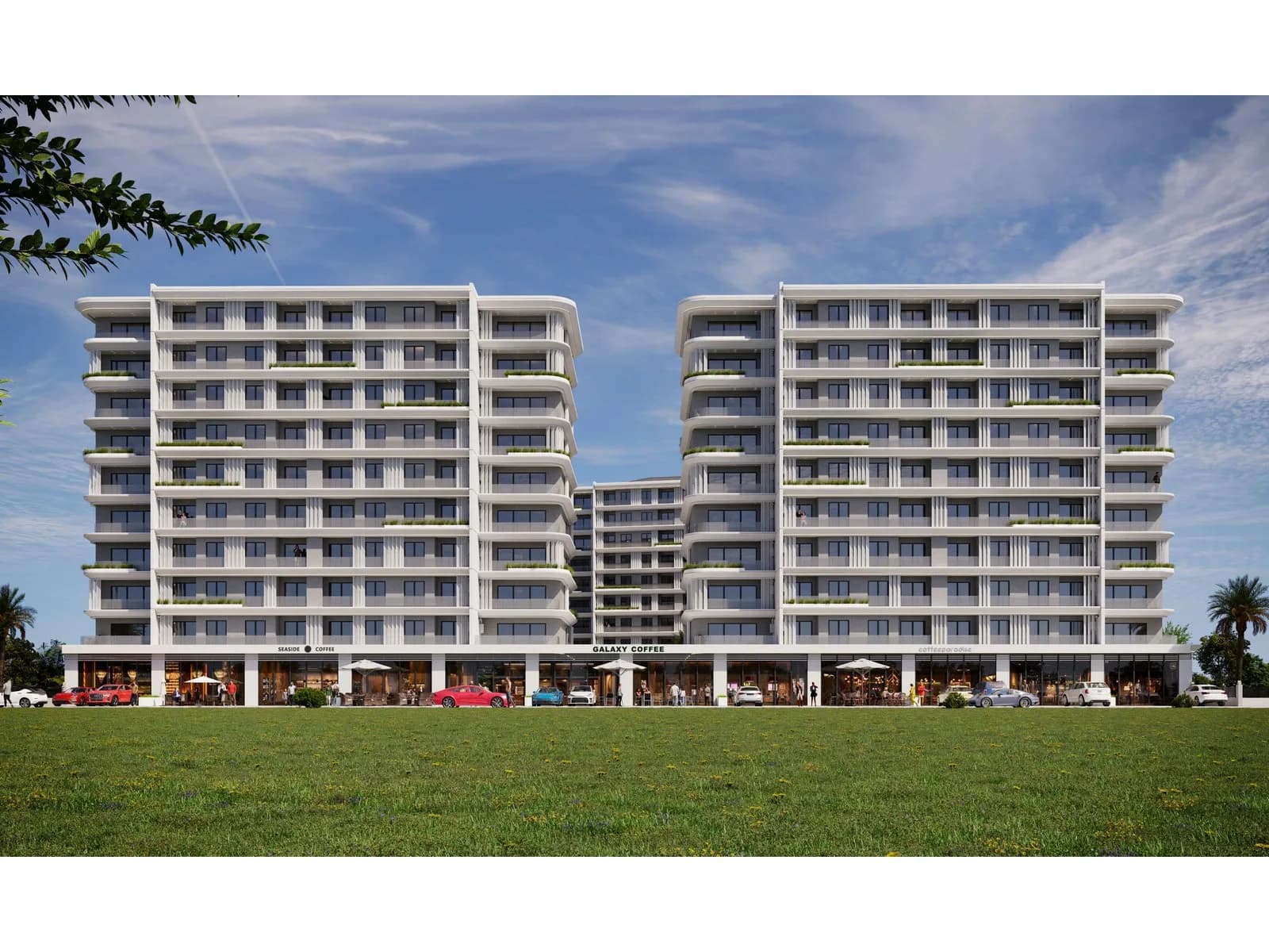 Kentez Loft, Ordu — dış cephe görselleştirmesi
