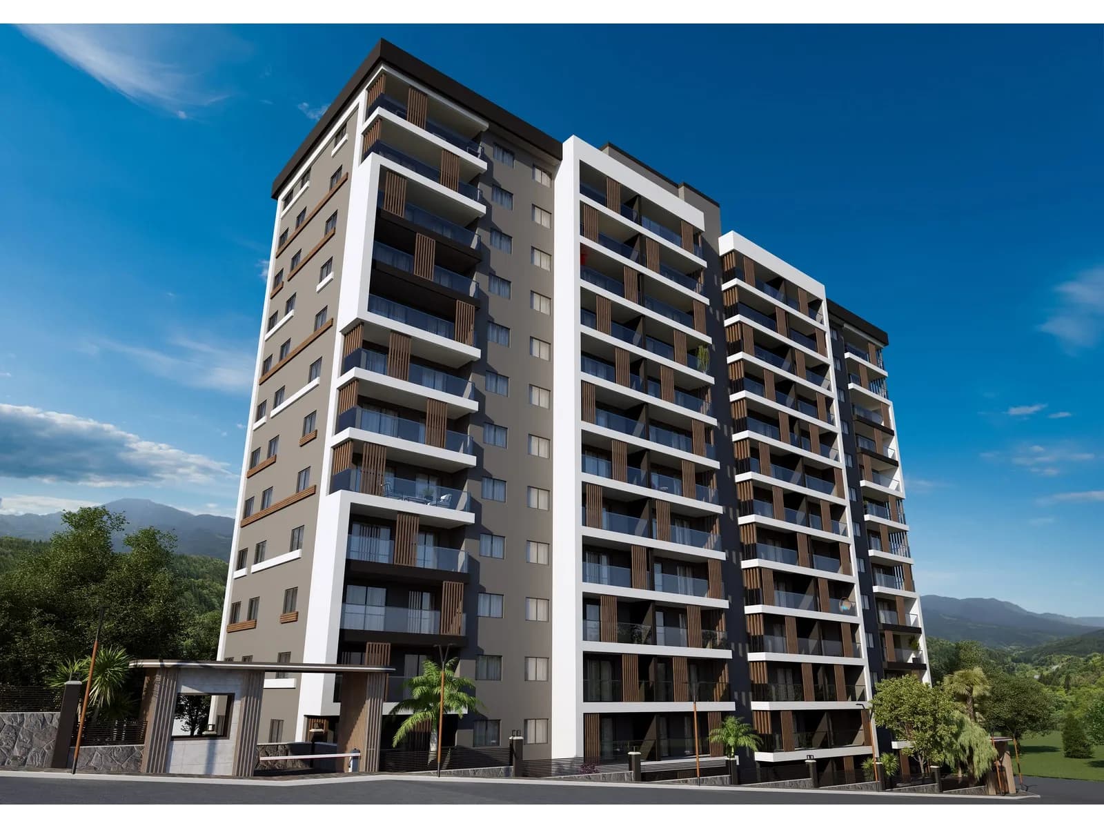 Kotaylar Life City, Menemen — dış cephe görselleştirmesi · 2. görsel