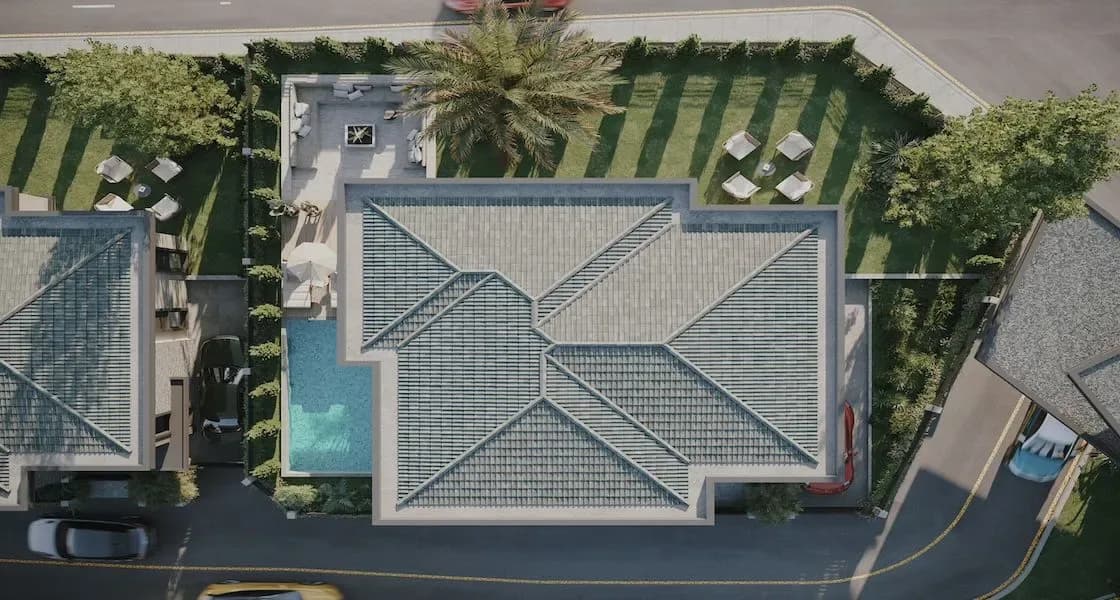 Küreburgaz Villaları 2, Büyükçekmece — dış cephe görselleştirmesi · 5. görsel