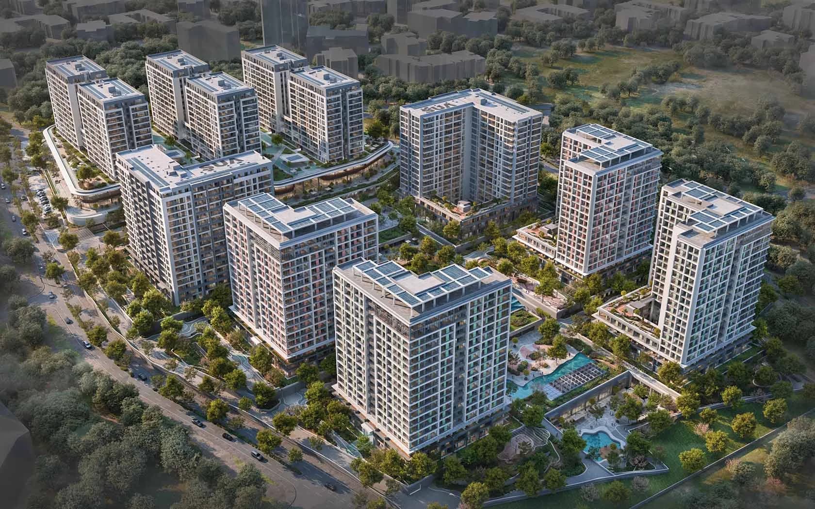 Kuzey Adalar Kartal, Kartal — dış cephe görselleştirmesi