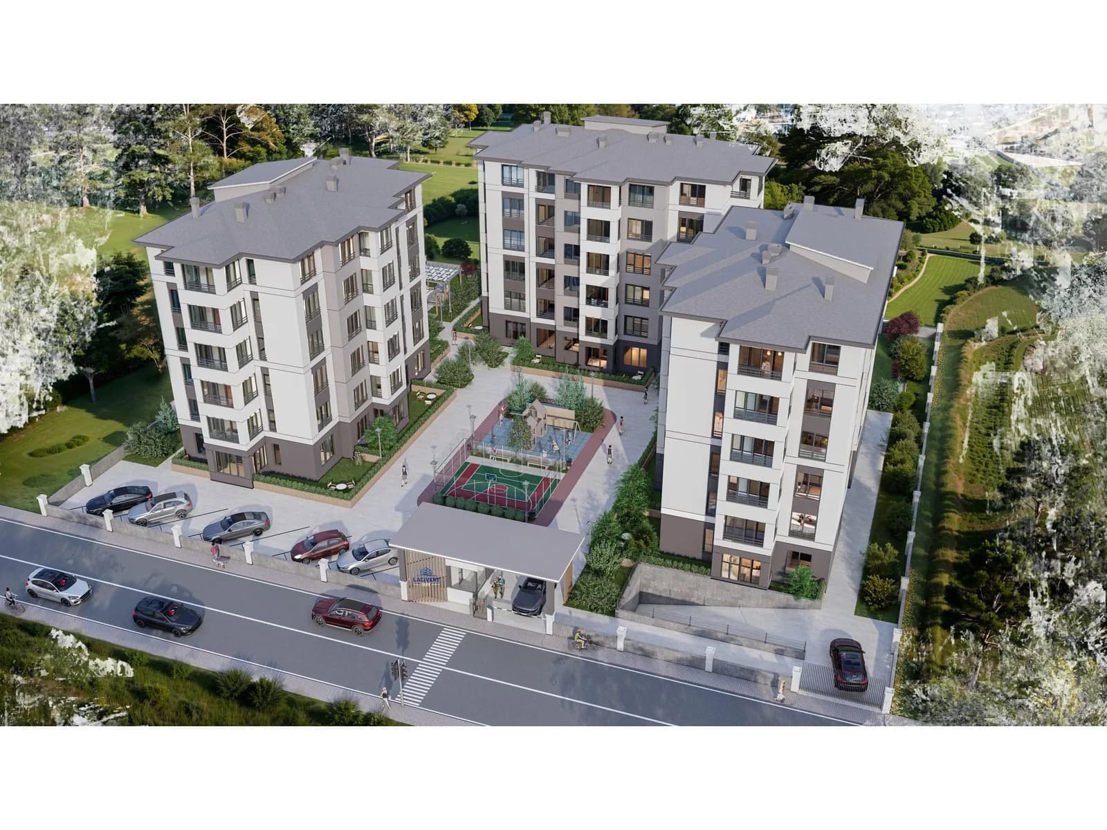 Lacivert Park, Meram — dış cephe görselleştirmesi · 2. görsel