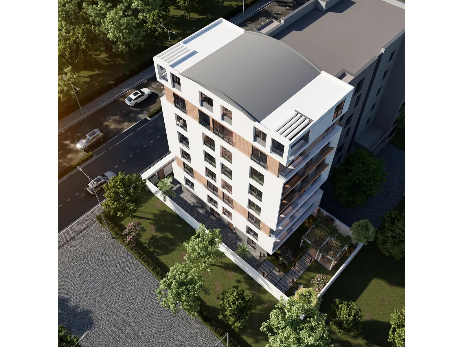 Looks Downtown 3, Muratpaşa — dış cephe görselleştirmesi · 4. görsel