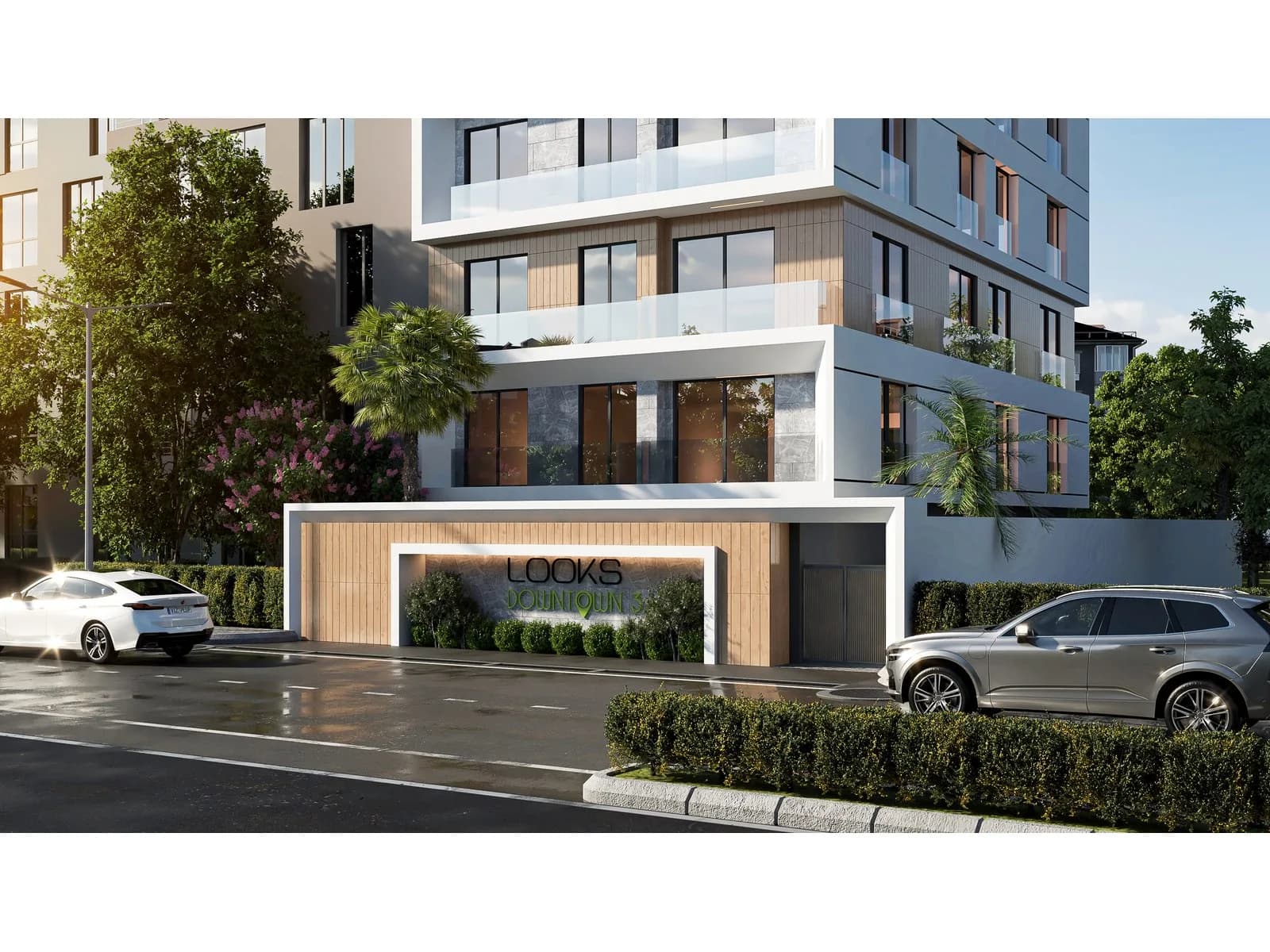 Looks Downtown 3, Muratpaşa — dış cephe görselleştirmesi · 3. görsel