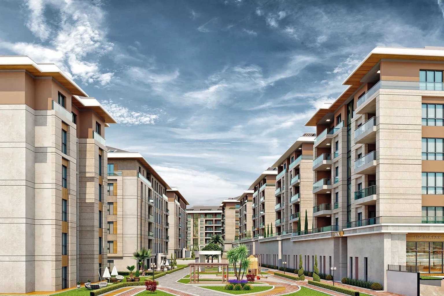 Lotus Koru 1, Beylikdüzü — dış cephe görselleştirmesi · 2. görsel