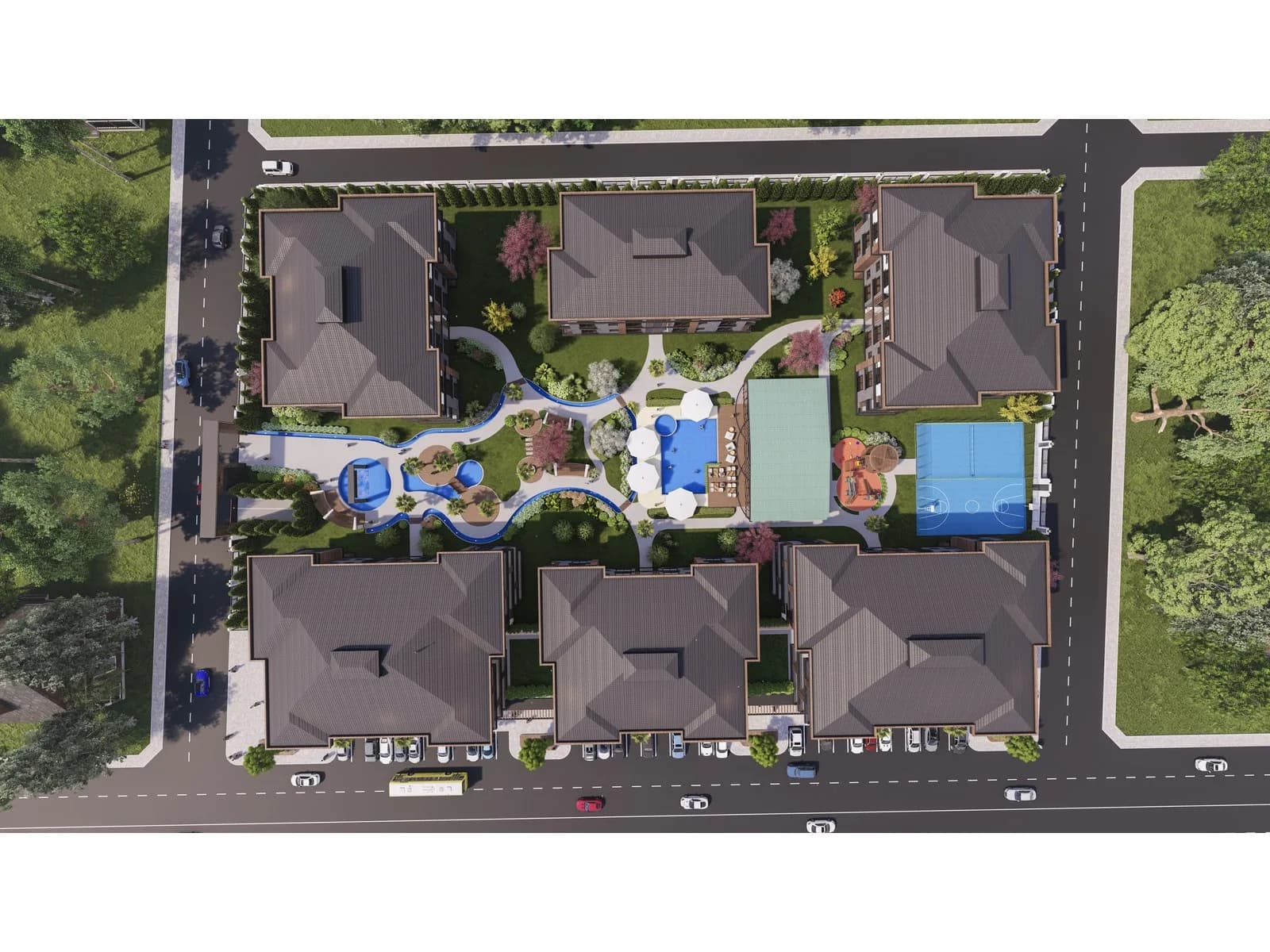 Lux Life City, Lüleburgaz — dış cephe görselleştirmesi · 2. görsel