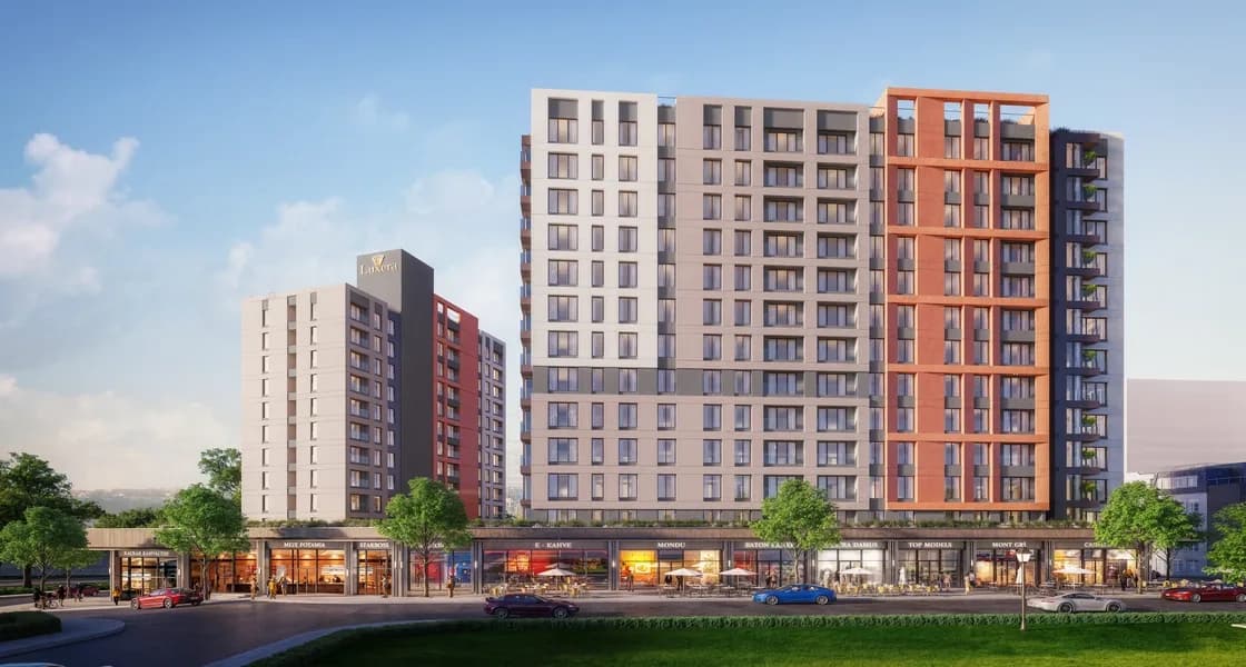 Luxera Topkapı, Zeytinburnu — dış cephe görselleştirmesi · 3. görsel