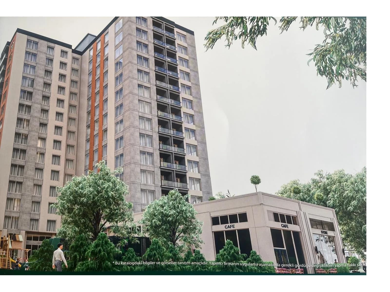 Mare Güneşli, Bağcılar — dış cephe görselleştirmesi · 3. görsel