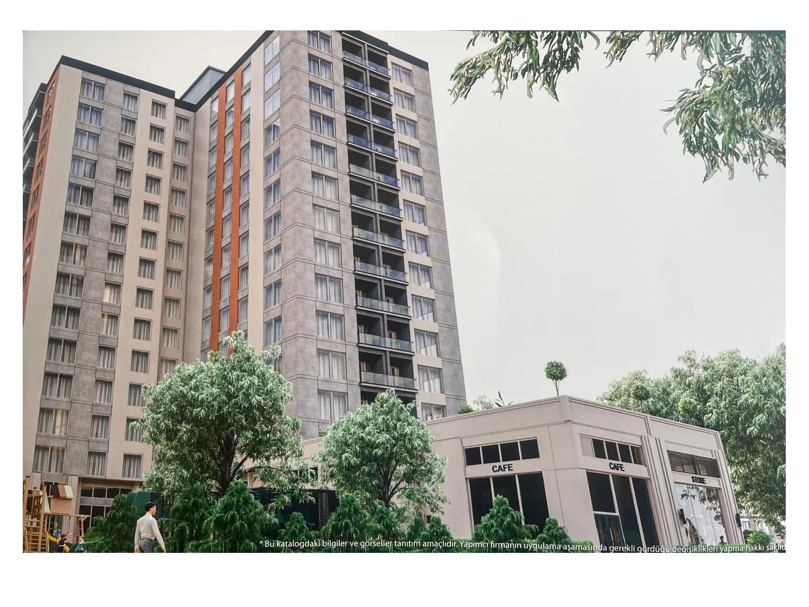 Mare Güneşli, Bağcılar — dış cephe görselleştirmesi · 2. görsel