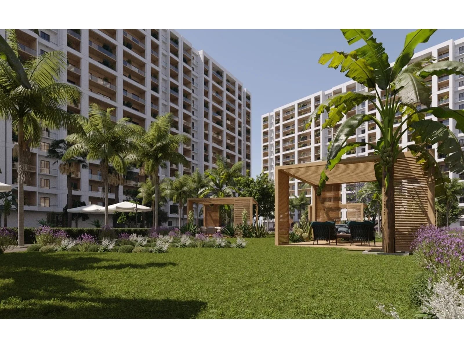 Mavida Blue Garden, Erdemli — dış cephe görselleştirmesi · 2. görsel