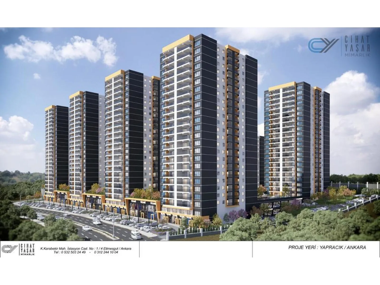Meydan Bağlıca, Etimesgut — dış cephe görselleştirmesi