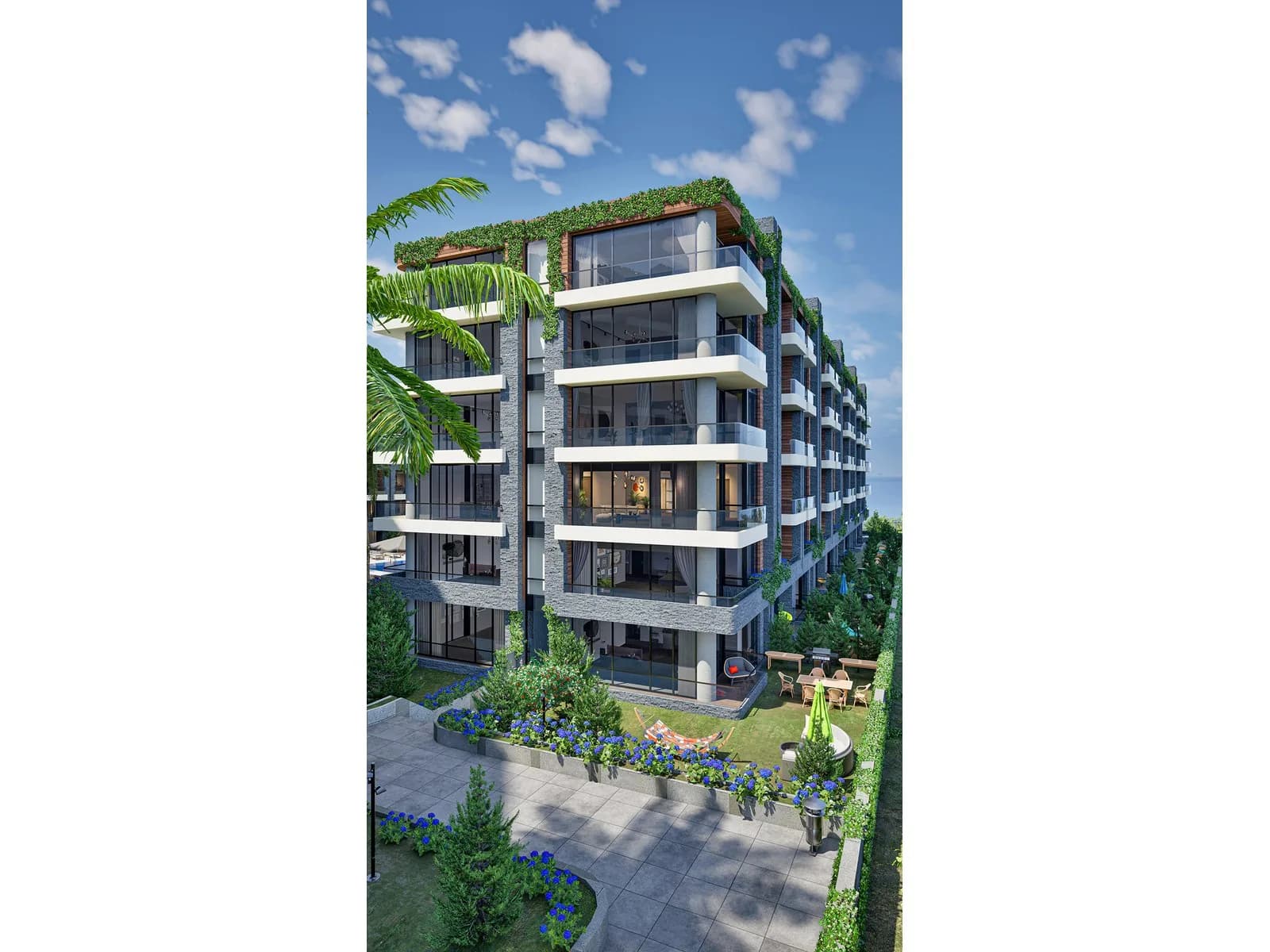 Meydan Suites Samanlı, Yalova — dış cephe görselleştirmesi
