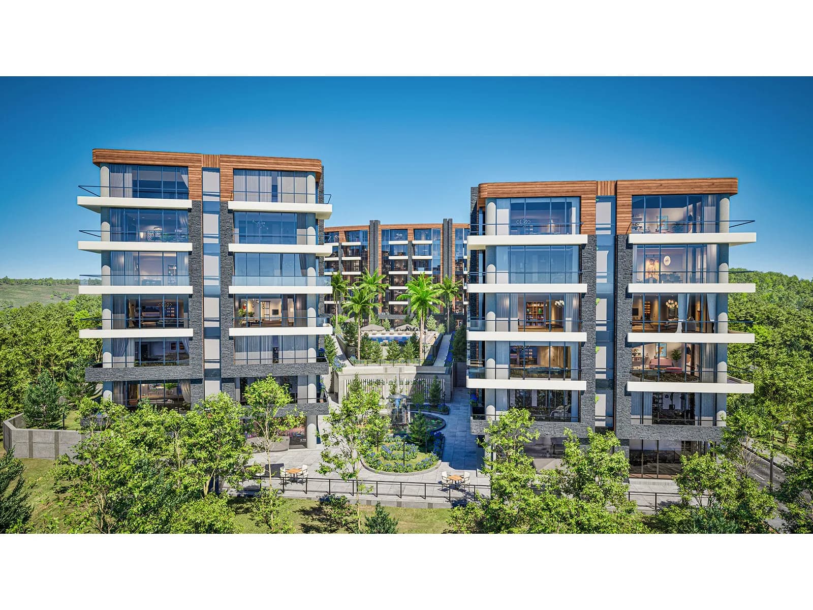 Meydan Suites Samanlı, Yalova — dış cephe görselleştirmesi · 2. görsel