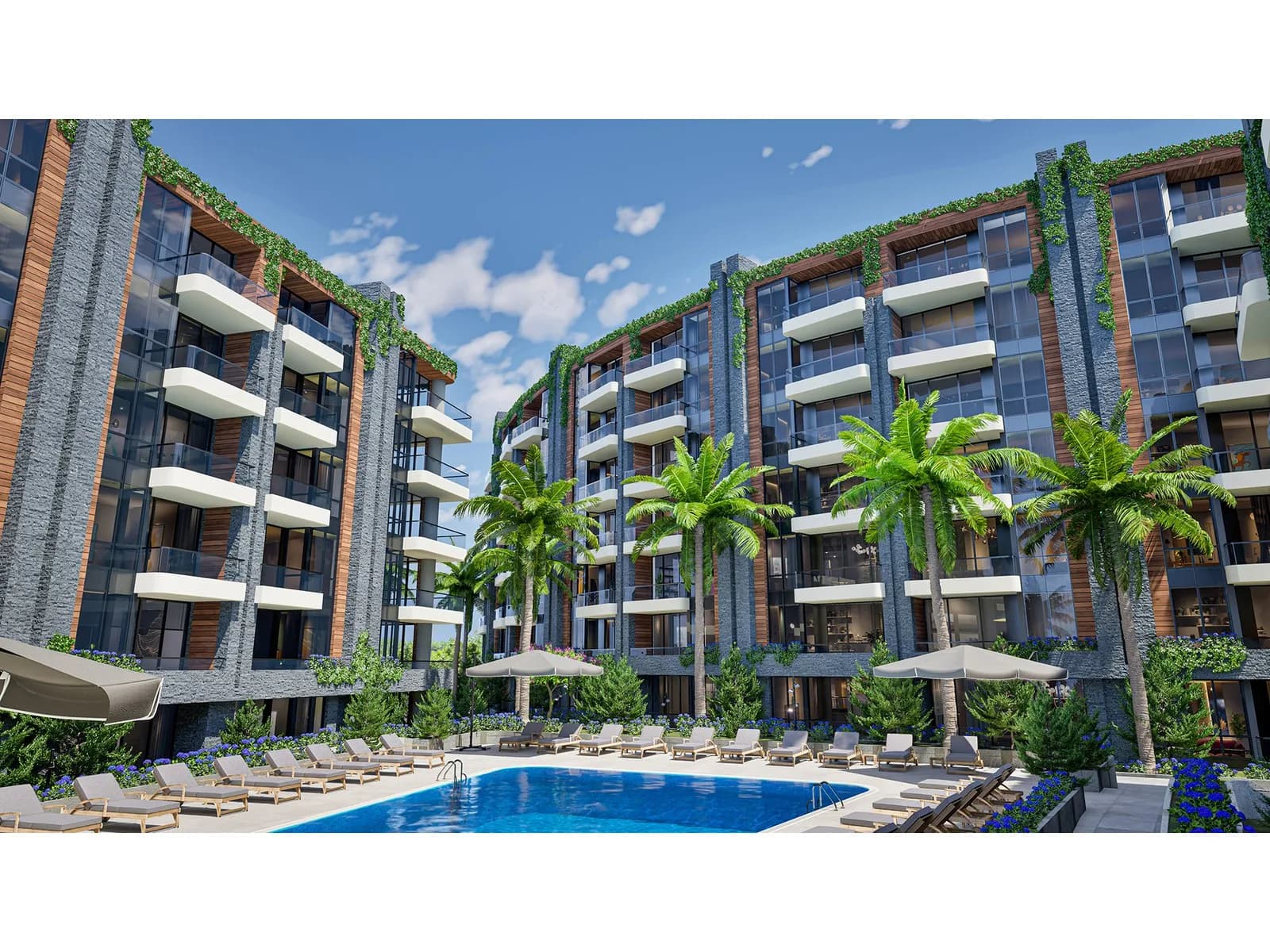 Meydan Suites Samanlı, Yalova — dış cephe görselleştirmesi · 3. görsel