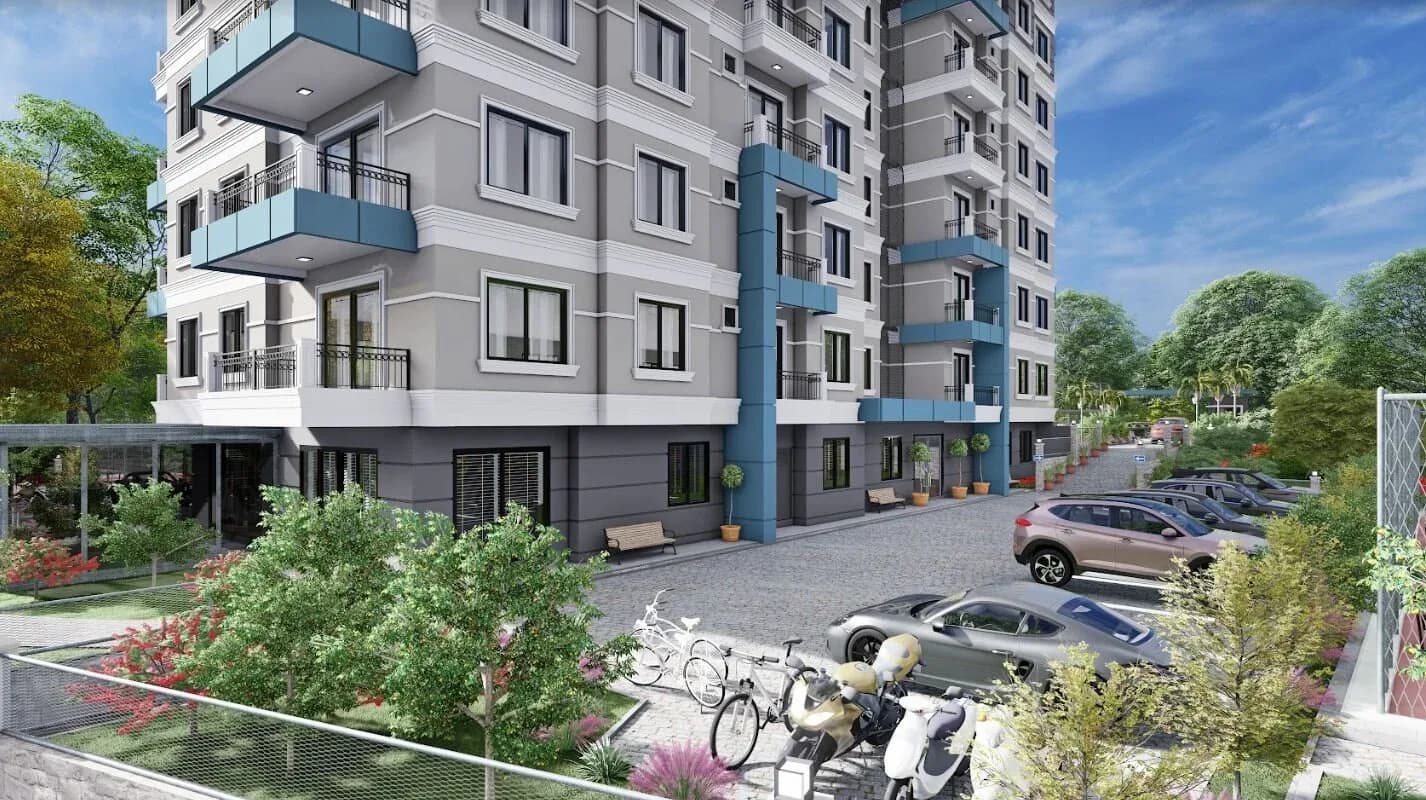 Miacasa, Alanya — dış cephe görselleştirmesi · 3. görsel