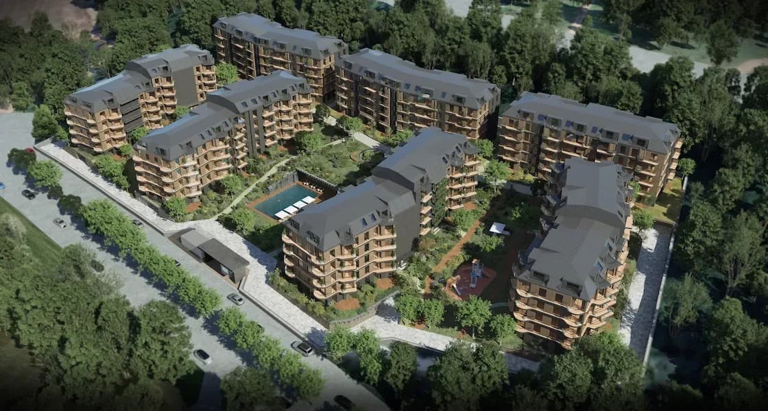 Miracle Garden, İzmit — dış cephe görselleştirmesi