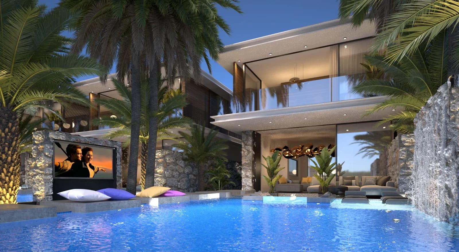 Moonligt Villas, Girne — dış cephe görselleştirmesi