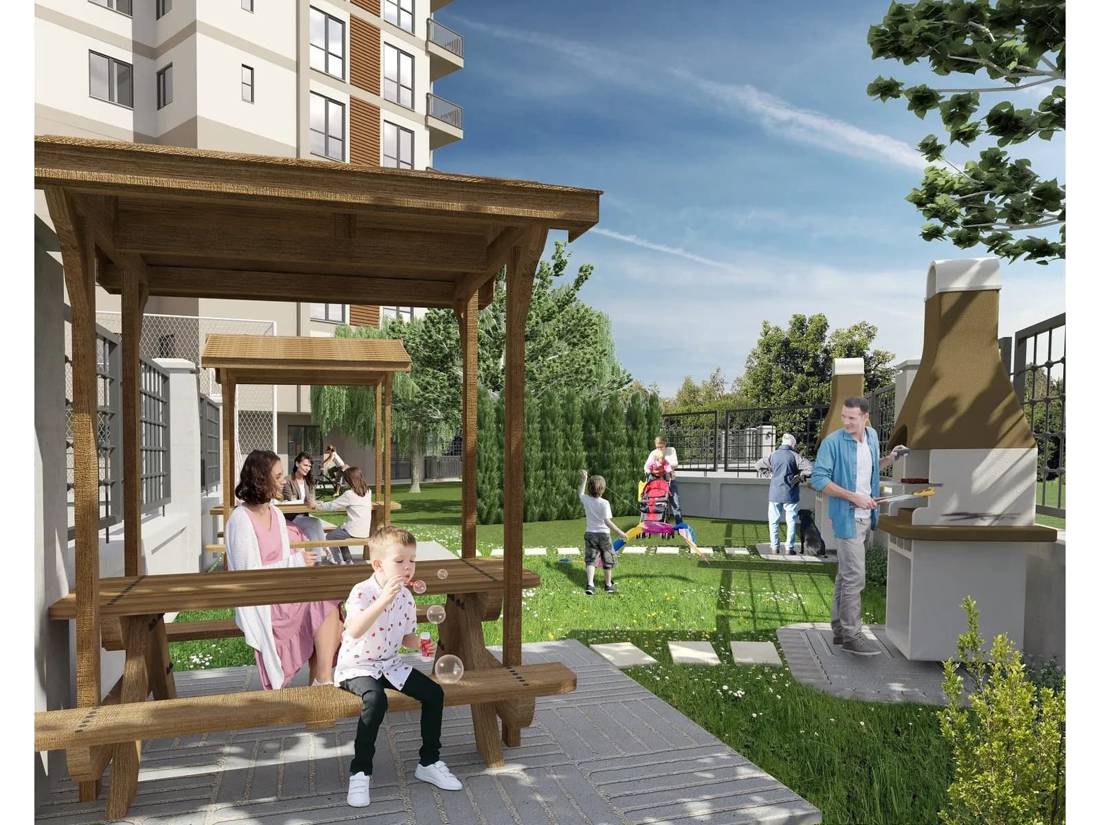 Moonpark KoruMoonpark Koru, Çekmeköy — dış cephe görselleştirmesi · 2. görsel
