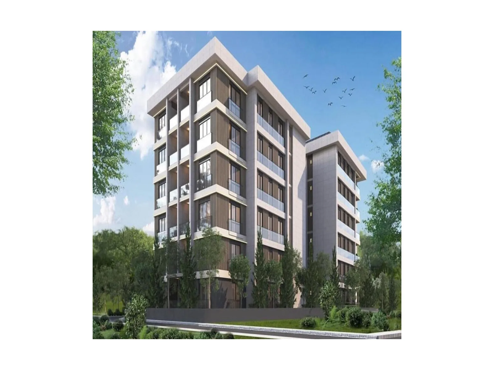 MSA Park Sitesi, Tuzla — dış cephe görselleştirmesi · 2. görsel