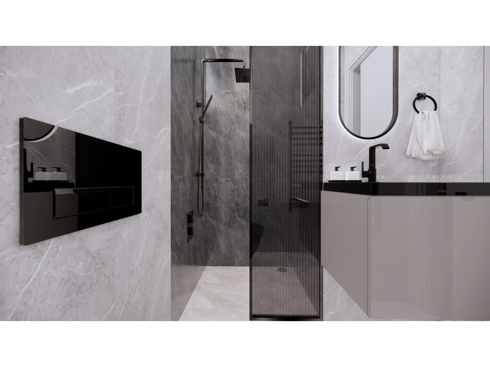 Neba Modern, Ordu — dış cephe görselleştirmesi