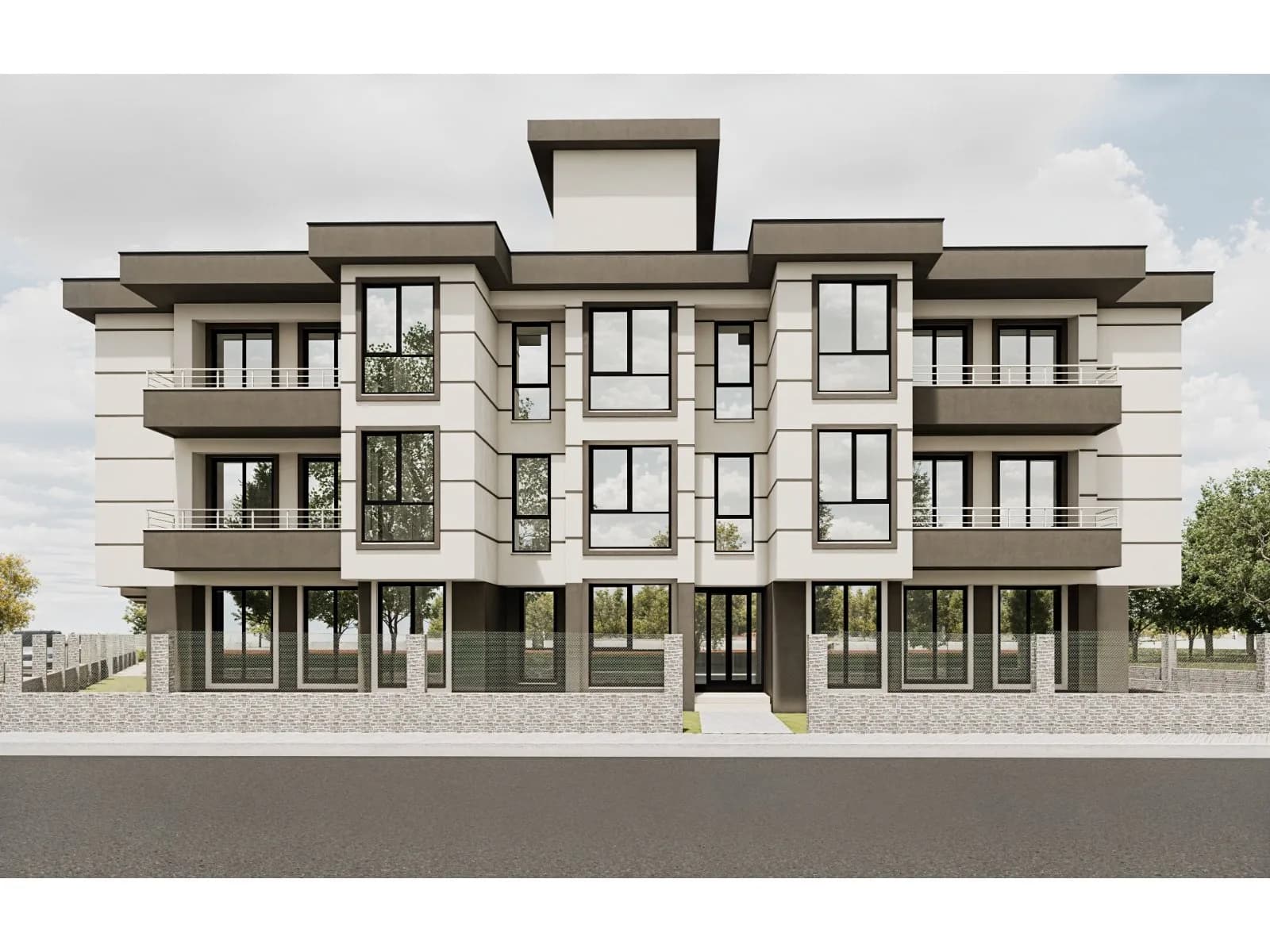 Nehirkent Sitesi, Arifiye — dış cephe görselleştirmesi · 3. görsel