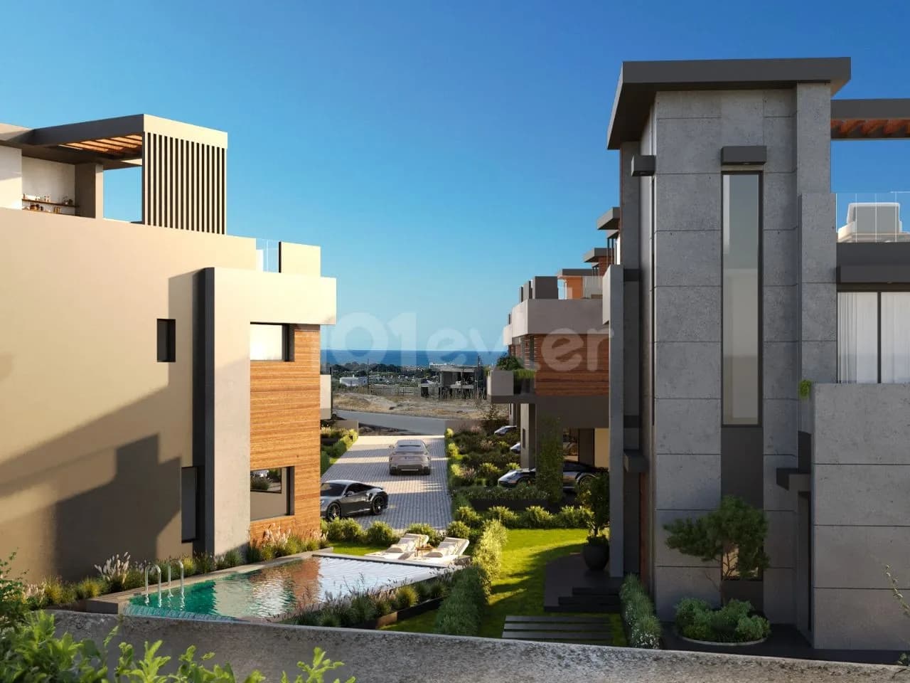 Neo Life Panorama, Girne — dış cephe görselleştirmesi · 5. görsel