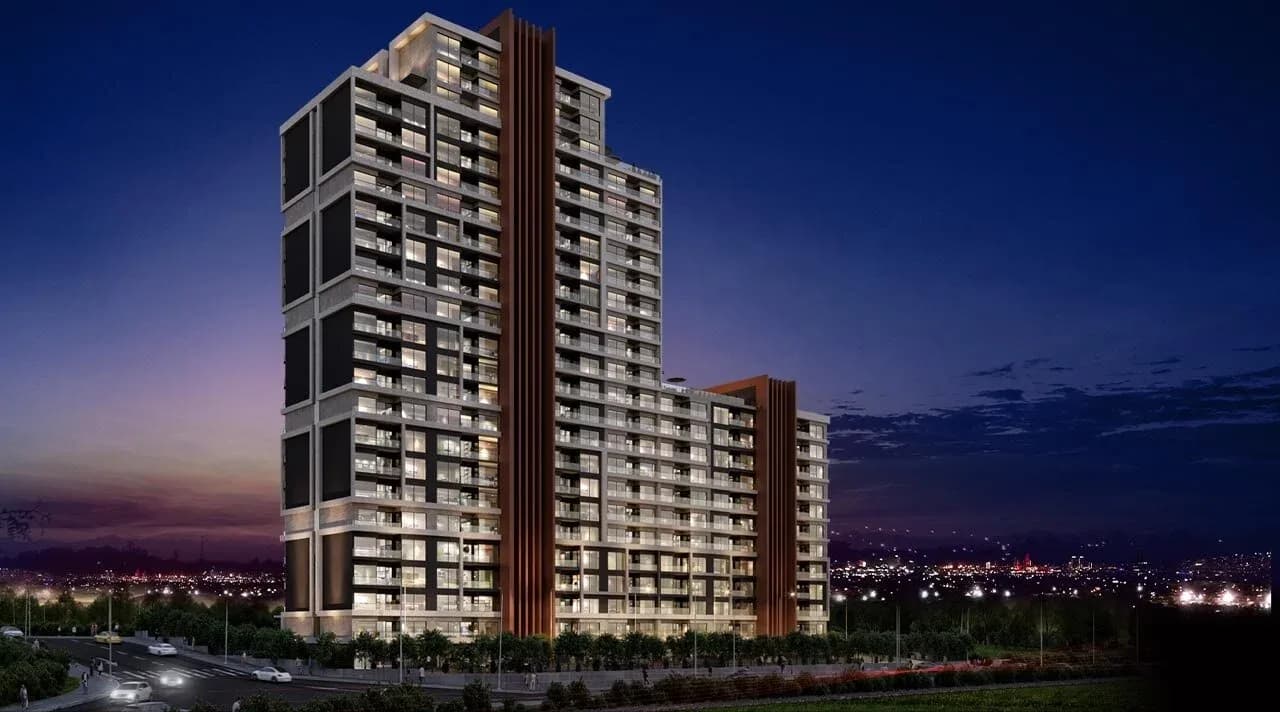 Nest İncek, Gölbaşı — dış cephe görselleştirmesi