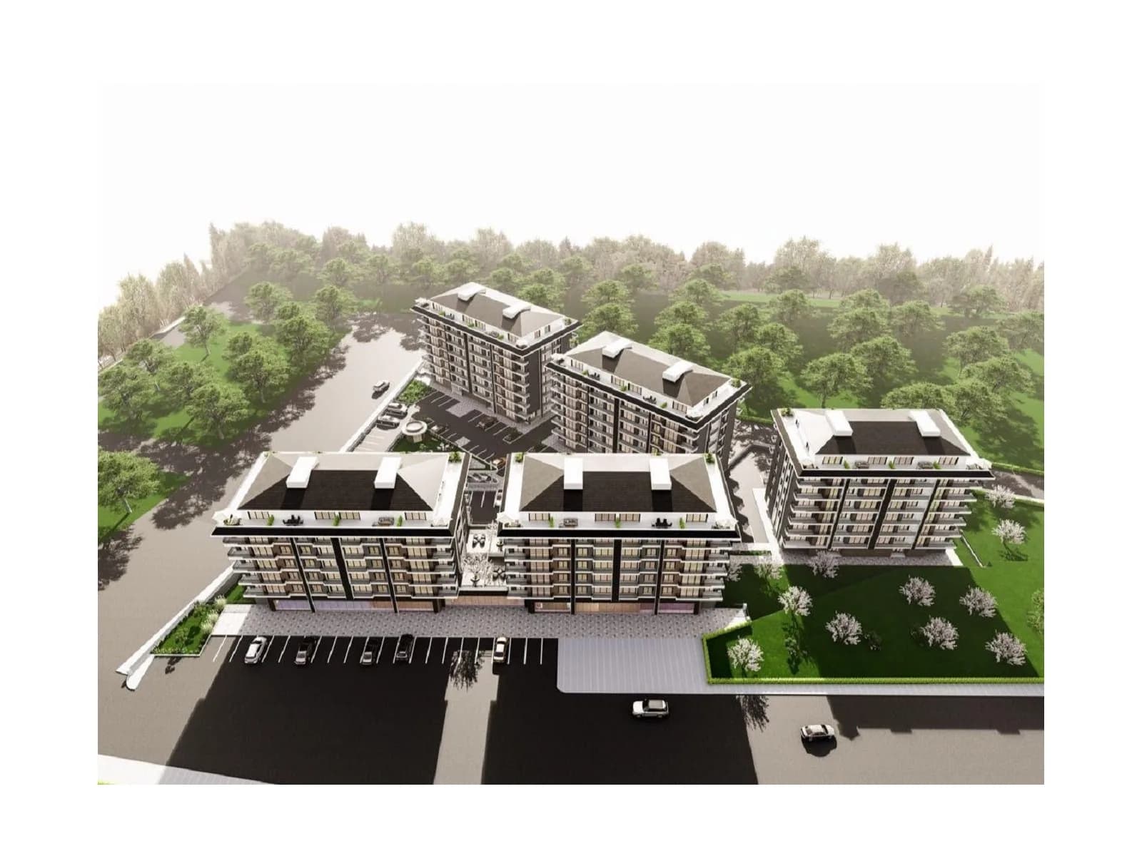 Nirvana Konutları, Giresun — dış cephe görselleştirmesi · 2. görsel