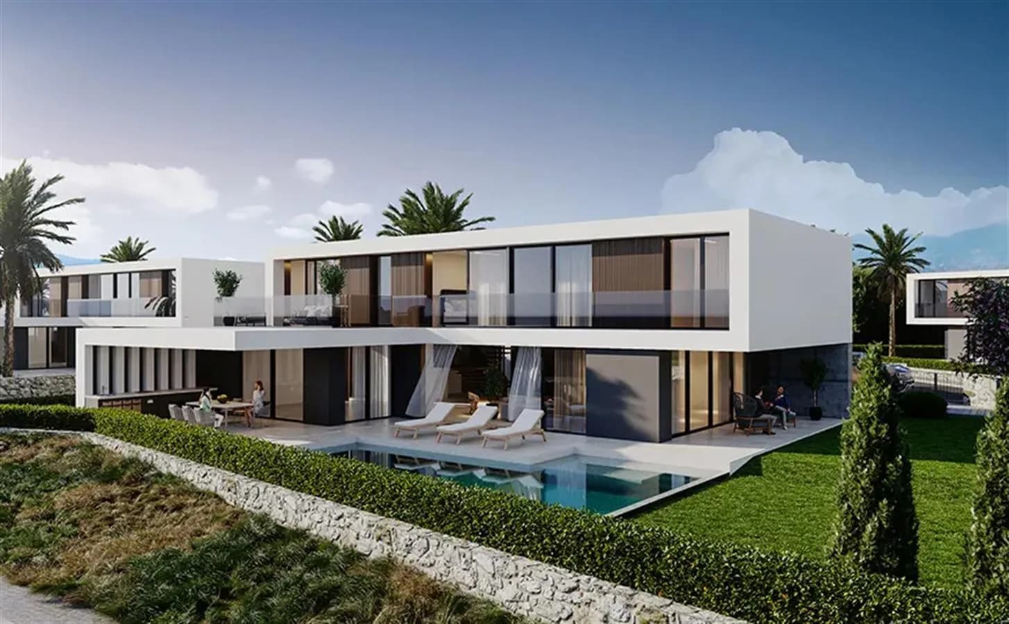 NorthernLAND Villaları: Çatalköy, Girne — dış cephe görselleştirmesi · 2. görsel