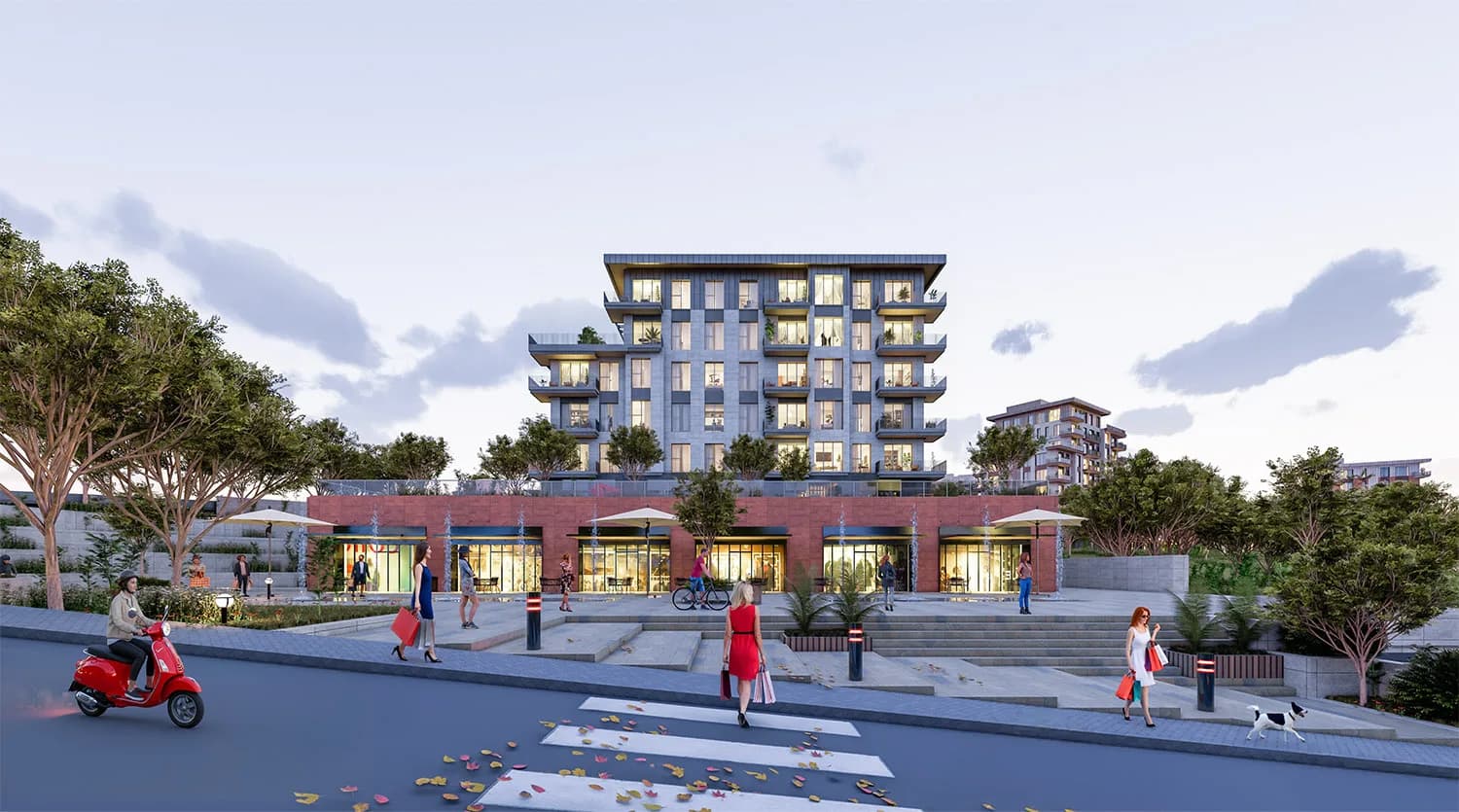 Nuve Bahçeşehir, Bahçeşehir — dış cephe görselleştirmesi · 3. görsel
