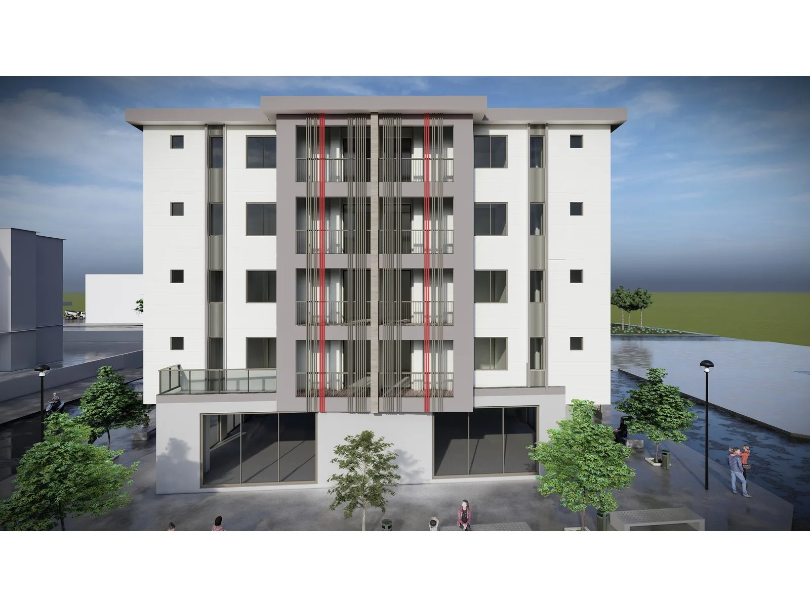Oliva Y.M.T, Serik — dış cephe görselleştirmesi · 3. görsel