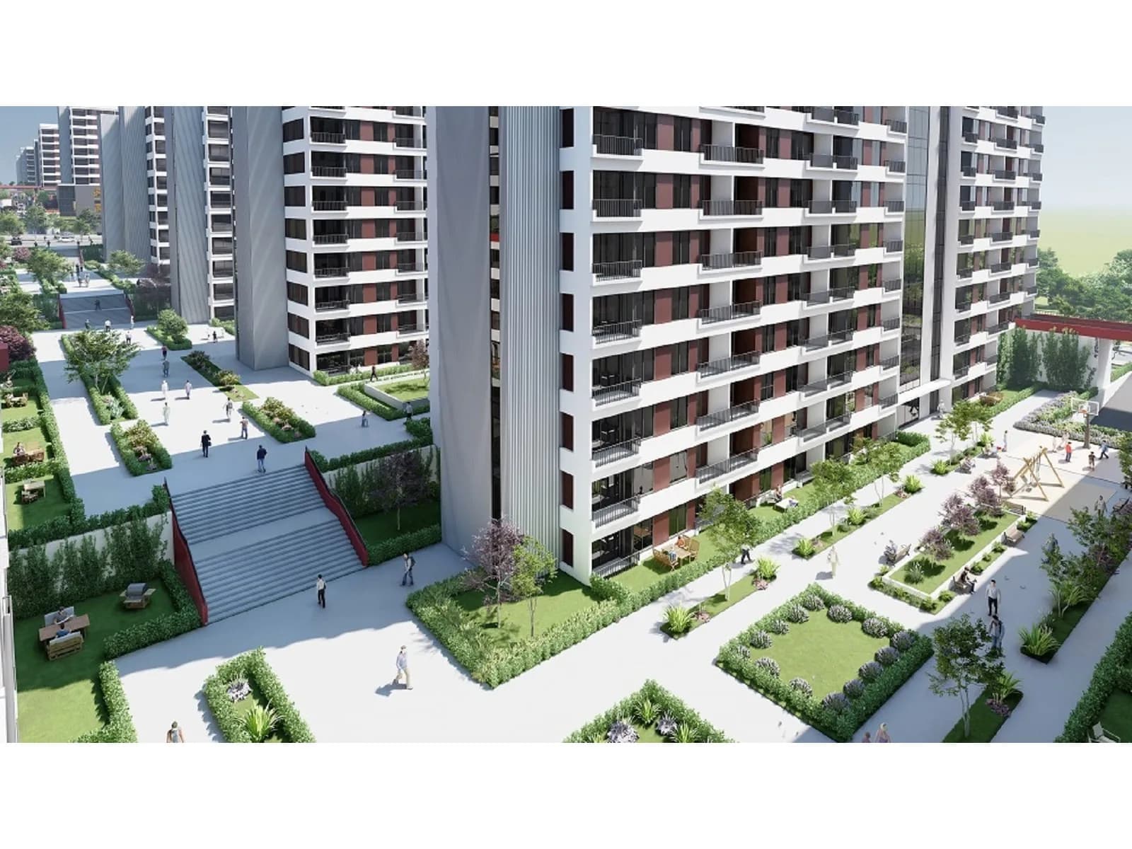 Öniz Center, Sincan — dış cephe görselleştirmesi · 3. görsel