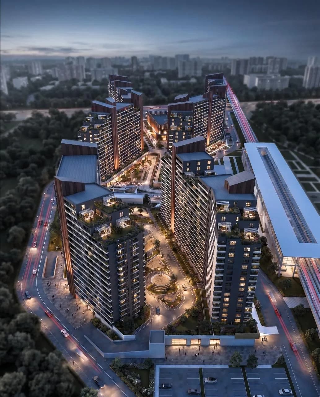 Onyx Metro, Yenimahalle — dış cephe görselleştirmesi · 4. görsel