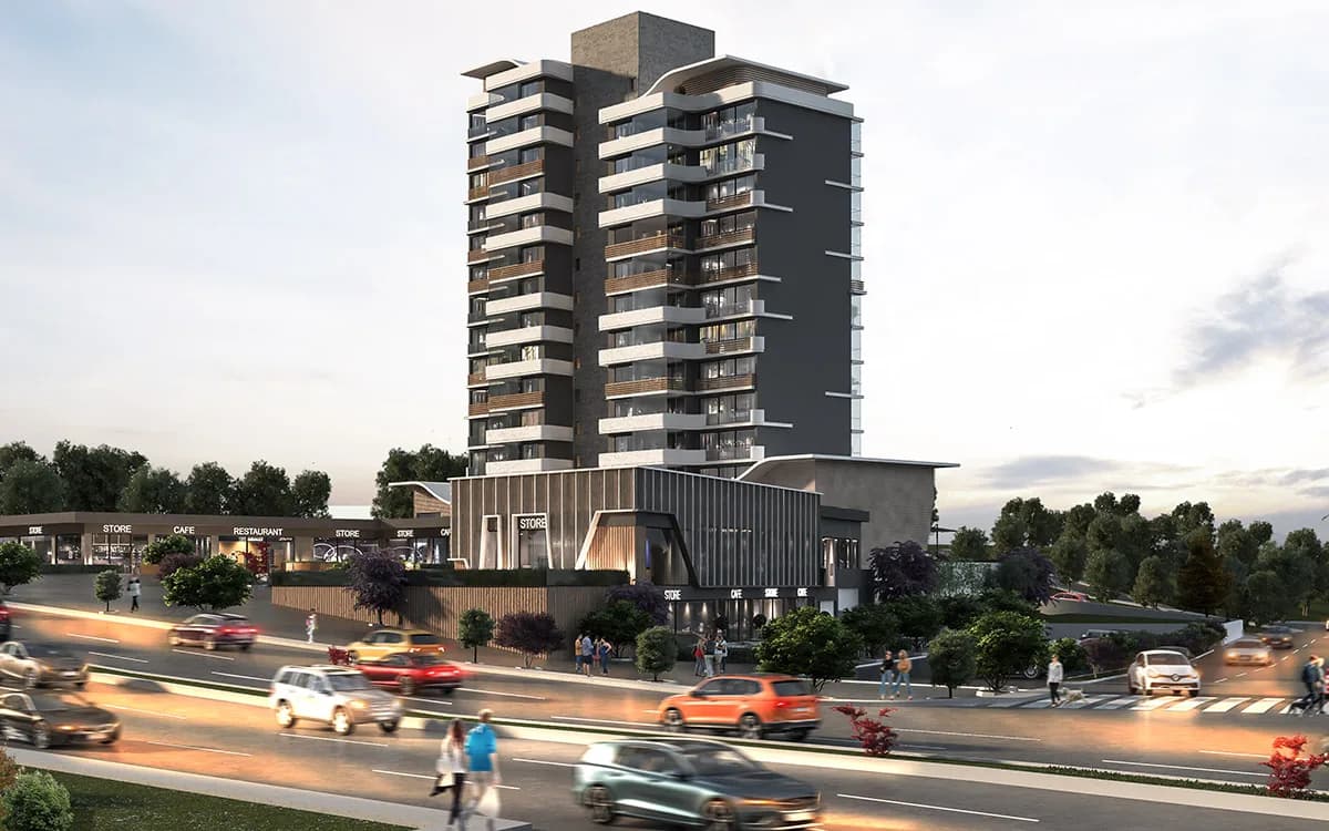 Onyx Ümitköy, Yenimahalle — dış cephe görselleştirmesi