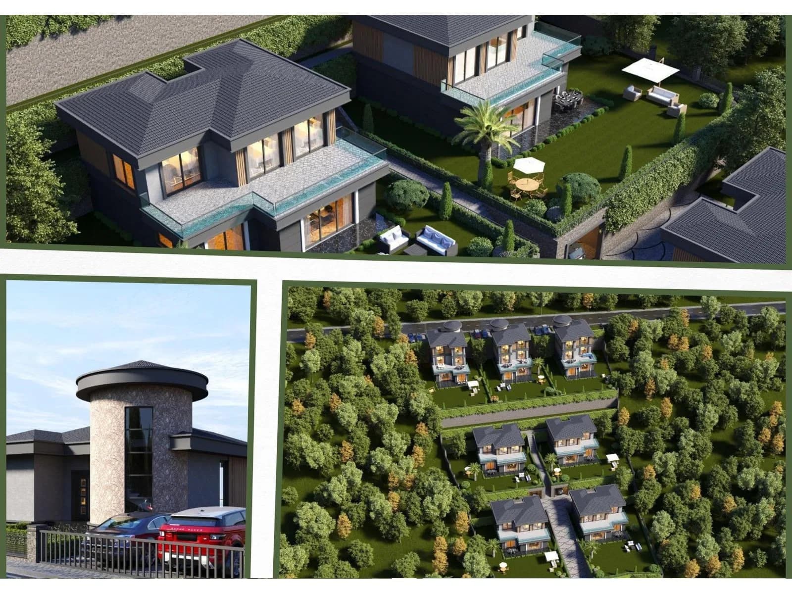 Özbey Villa'S7, Arnavutköy — dış cephe görselleştirmesi · 2. görsel