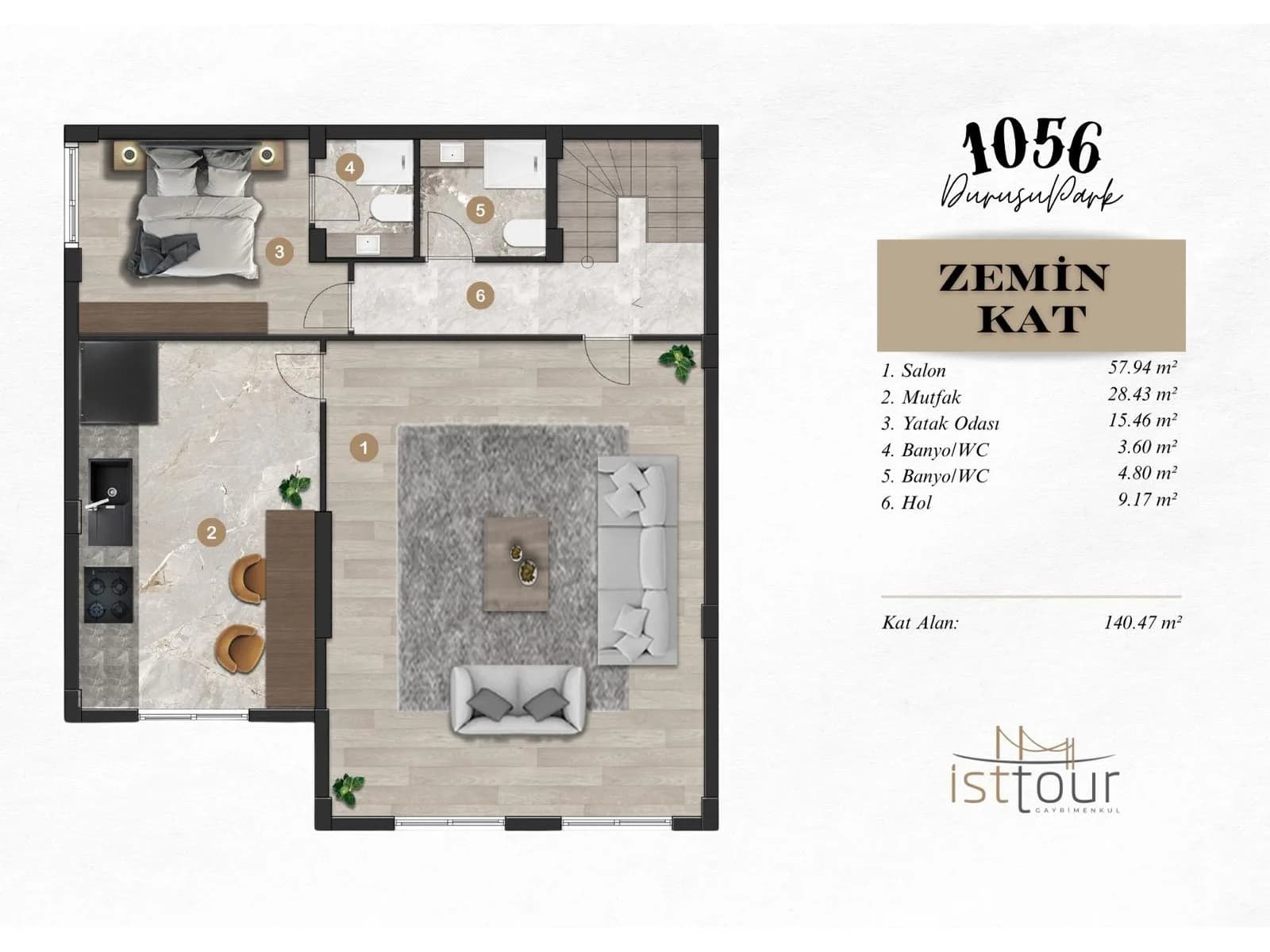 Özbey Villa'S7, Arnavutköy — dış cephe görselleştirmesi · 5. görsel