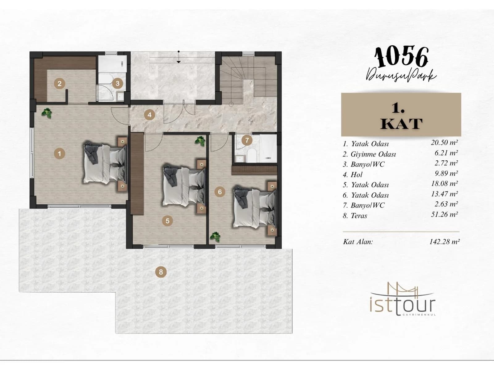 Özbey Villa'S7, Arnavutköy — dış cephe görselleştirmesi · 3. görsel
