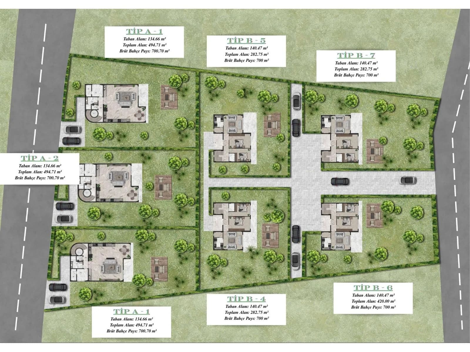 Özbey Villa'S7, Arnavutköy — dış cephe görselleştirmesi · 4. görsel
