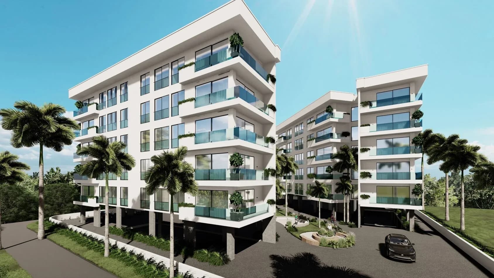 Park Avenue, Girne — dış cephe görselleştirmesi · 4. görsel