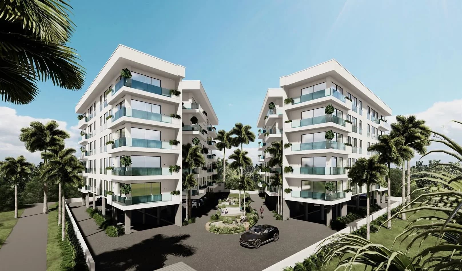 Park Avenue, Girne — dış cephe görselleştirmesi · 2. görsel