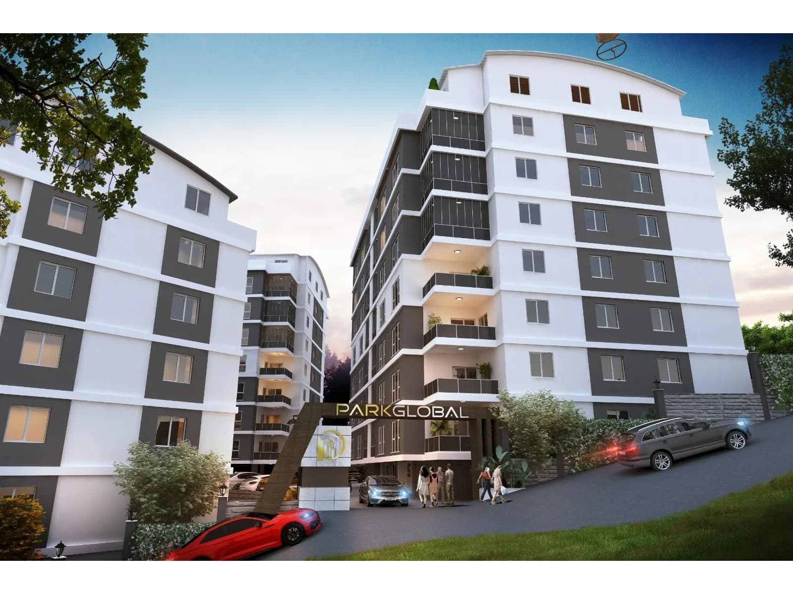 Park Global, Giresun — dış cephe görselleştirmesi · 3. görsel