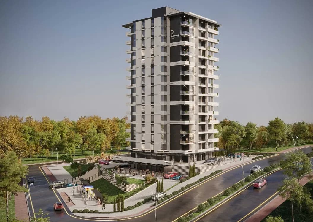 Park Gordion Rezidans, Çankaya — dış cephe görselleştirmesi · 4. görsel