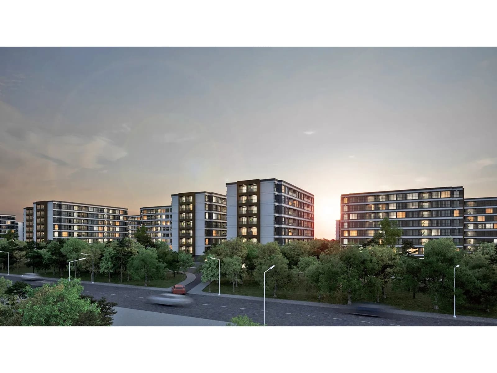 Prestij Koru, Osmangazi — dış cephe görselleştirmesi · 2. görsel
