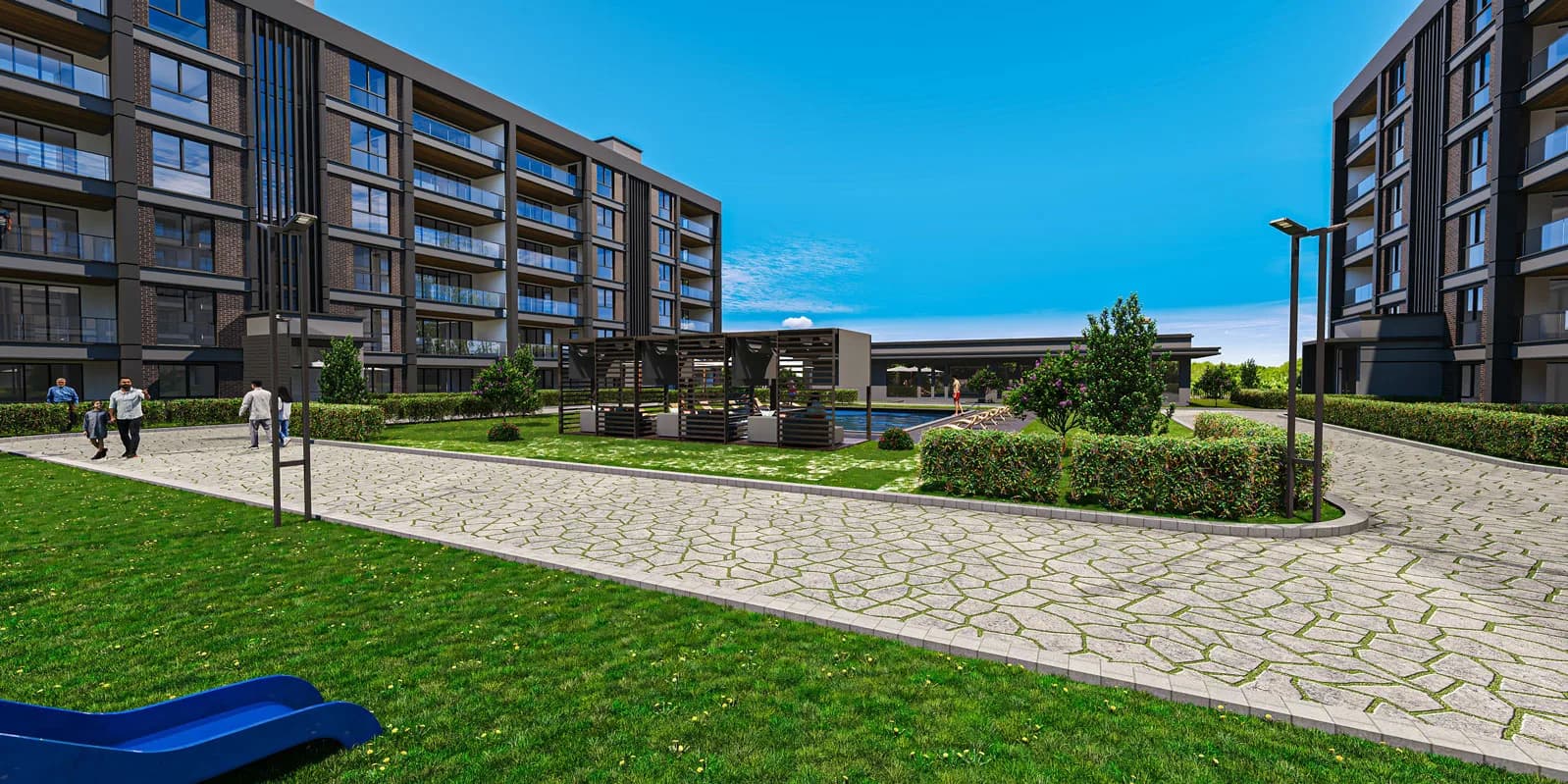 Referans Garden, Nilüfer — dış cephe görselleştirmesi · 5. görsel