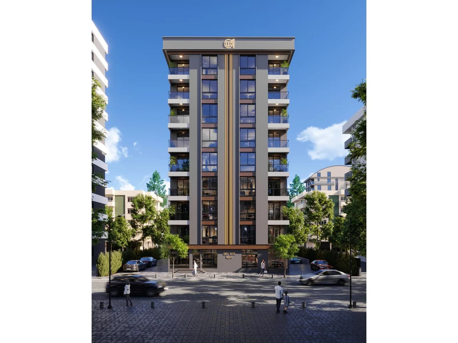 Reşatbey Prime, Seyhan — dış cephe görselleştirmesi