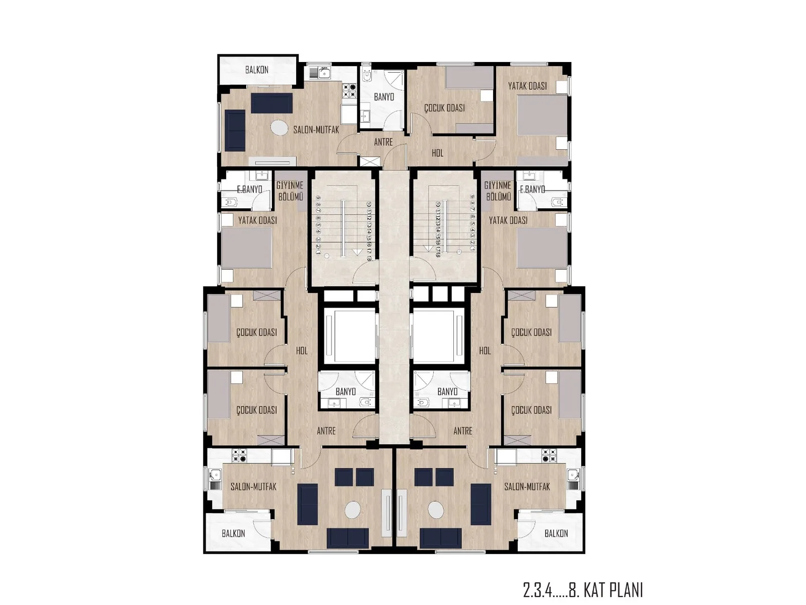 Reşatbey Prime, Seyhan — dış cephe görselleştirmesi · 5. görsel