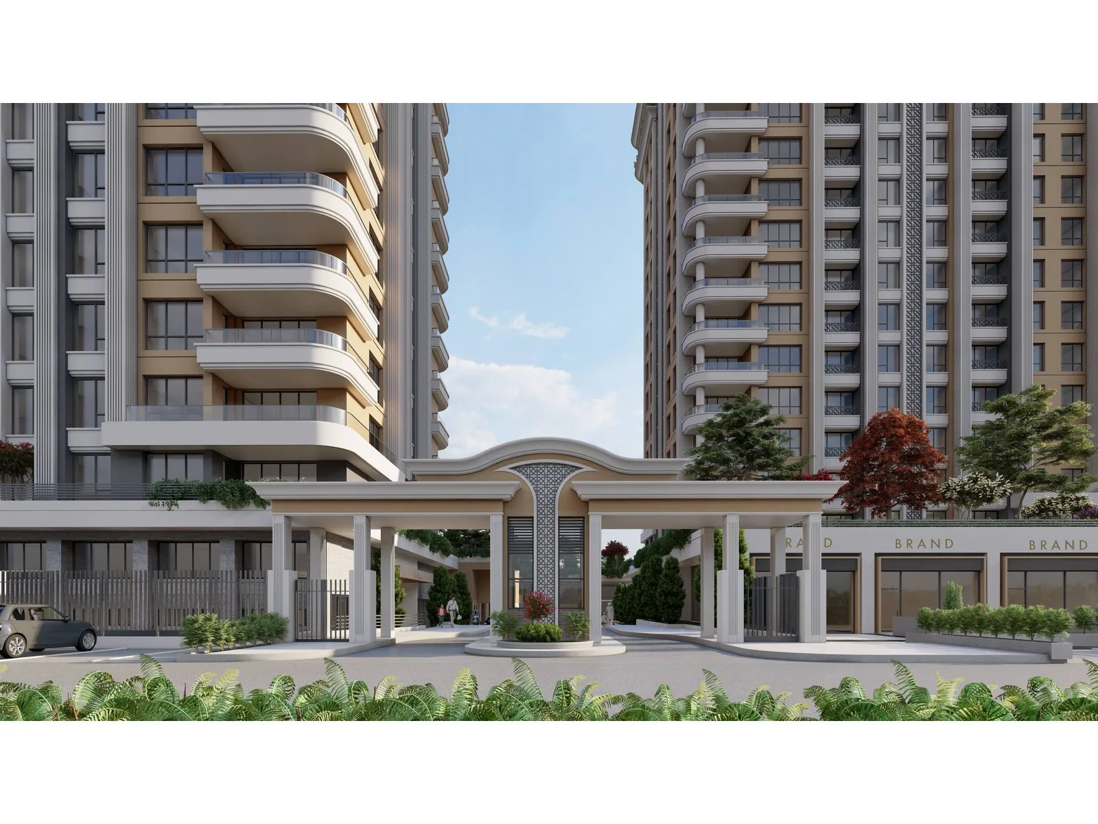 Riva Altınpark, Altındağ — dış cephe görselleştirmesi