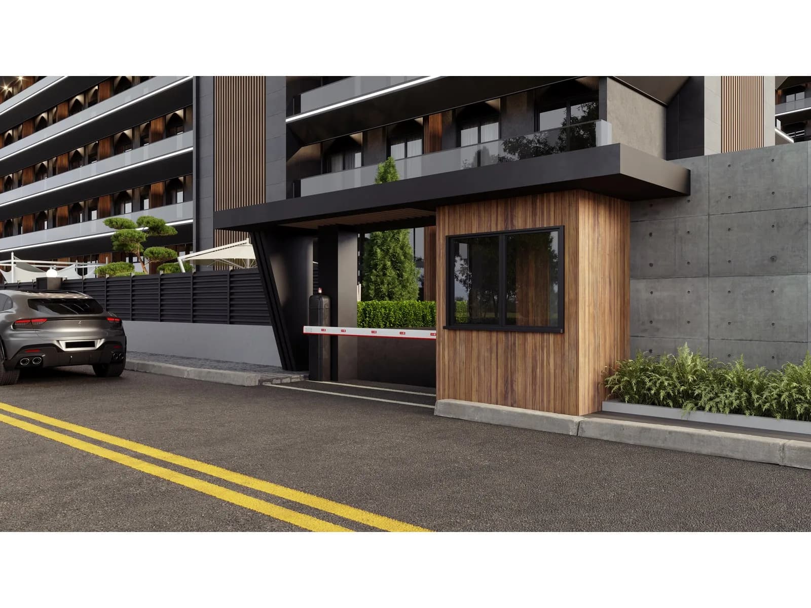 SAY-INN Residence, Çiğli — dış cephe görselleştirmesi · 3. görsel