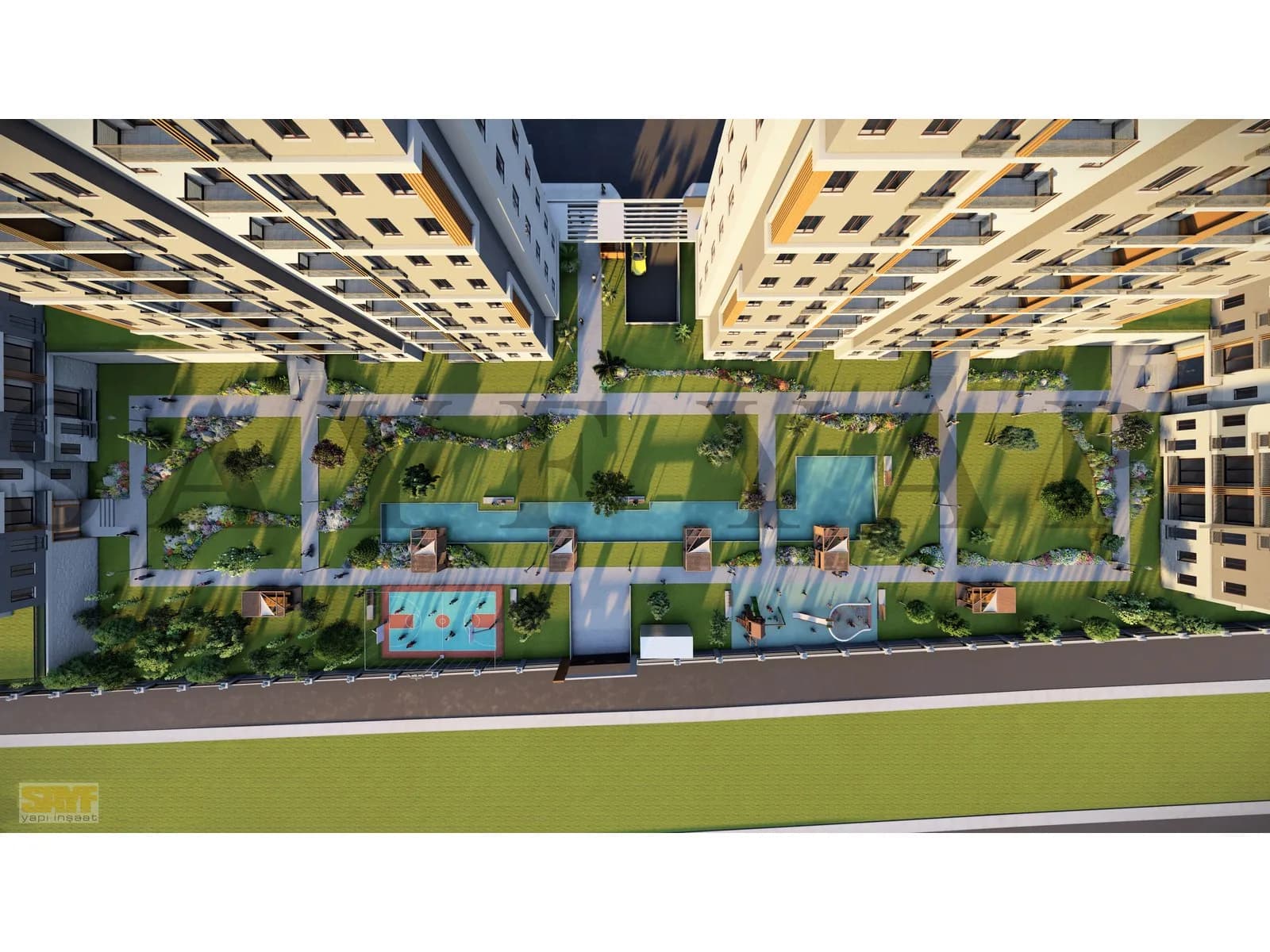Sayf Güneşli 2, Bağcılar — dış cephe görselleştirmesi · 3. görsel